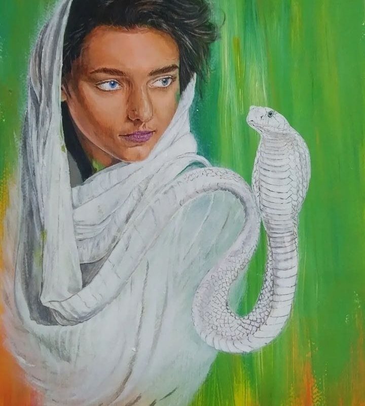 Beautiful and snake الجميلة و الثعبان